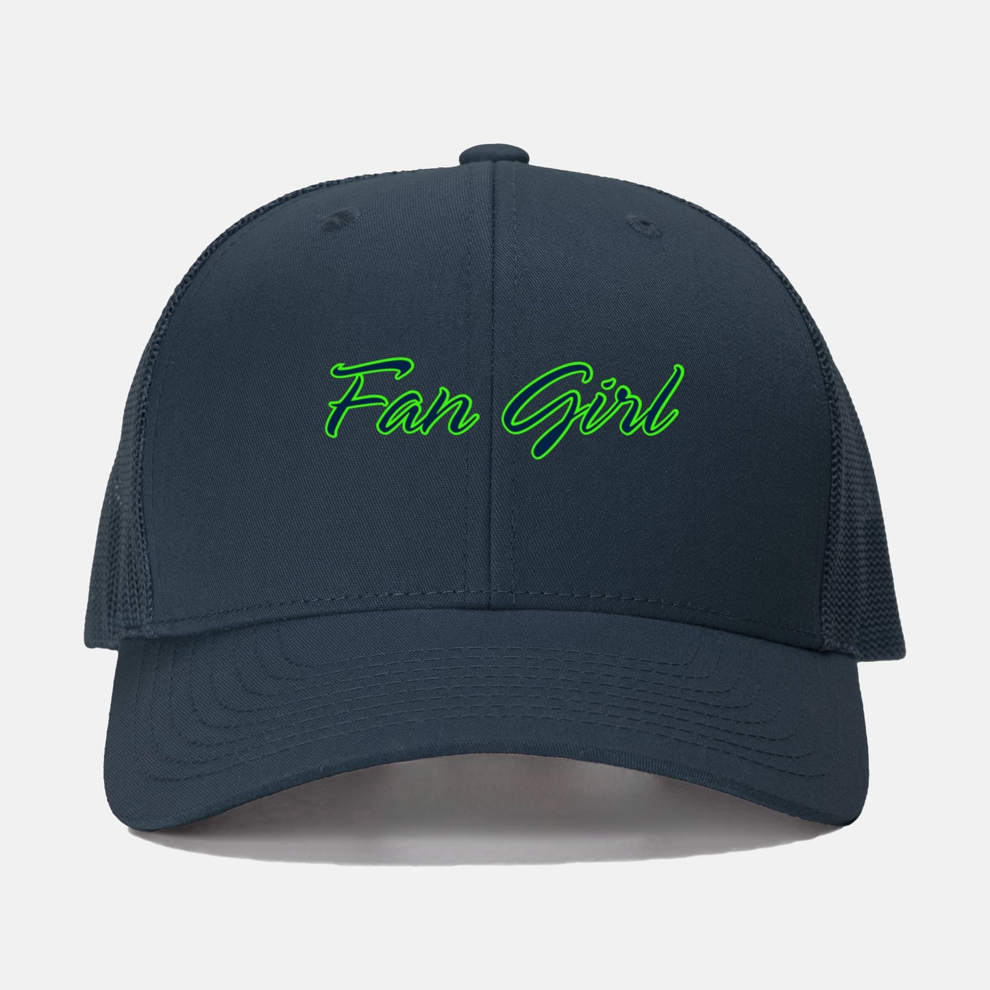 Fan Girl B/GRetro Trucker Hat Yupoong 6606