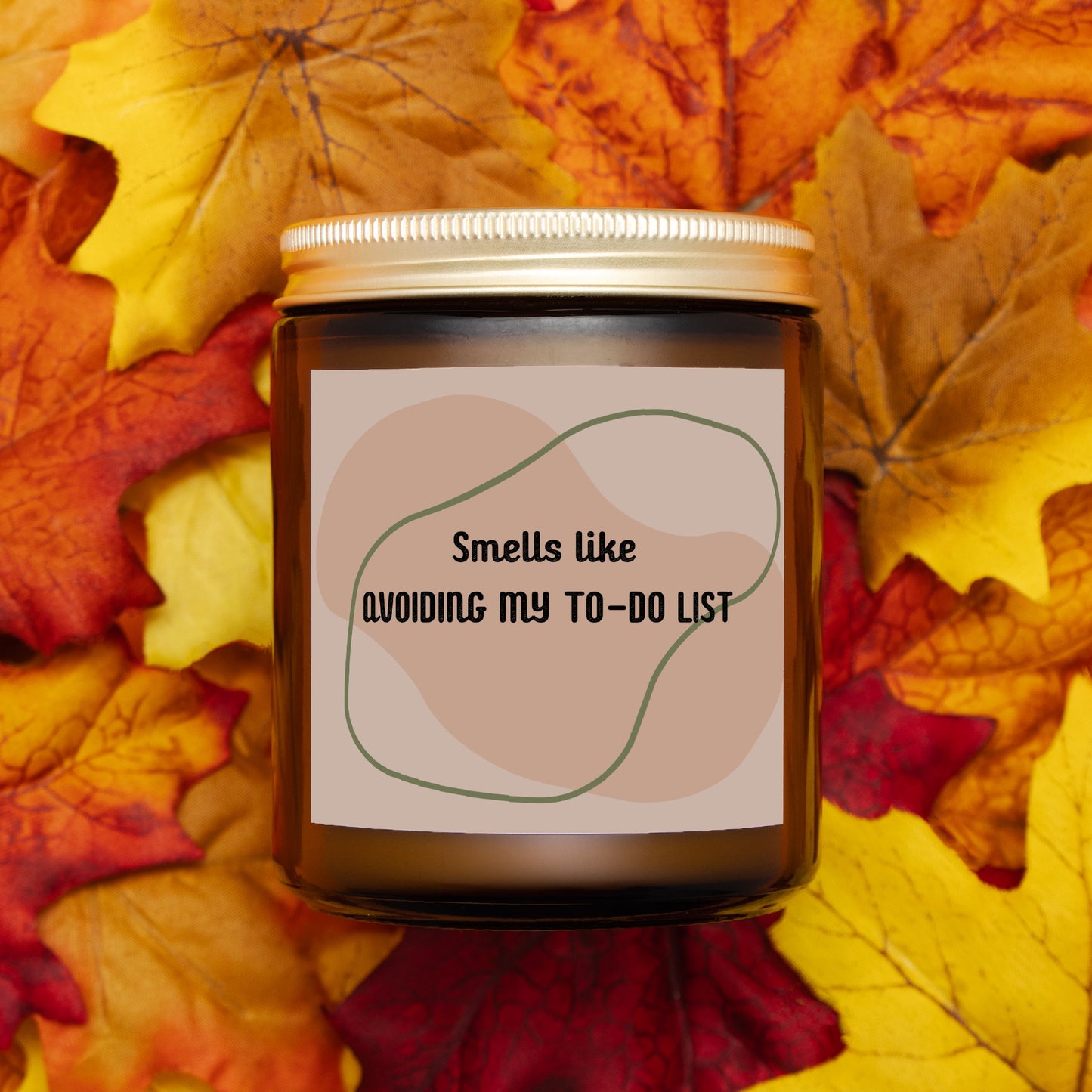 To-Do List Candle Amber Jar 9oz