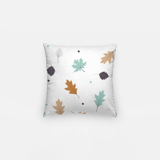 Blue Leaf Artisan Pillow Case 12 Inch