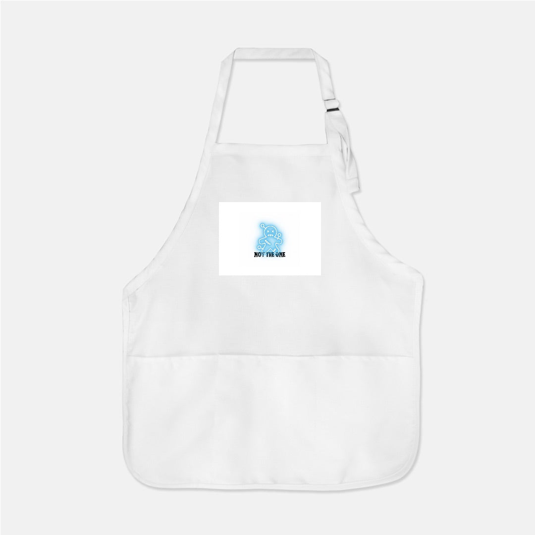 Not The One Apron Blue