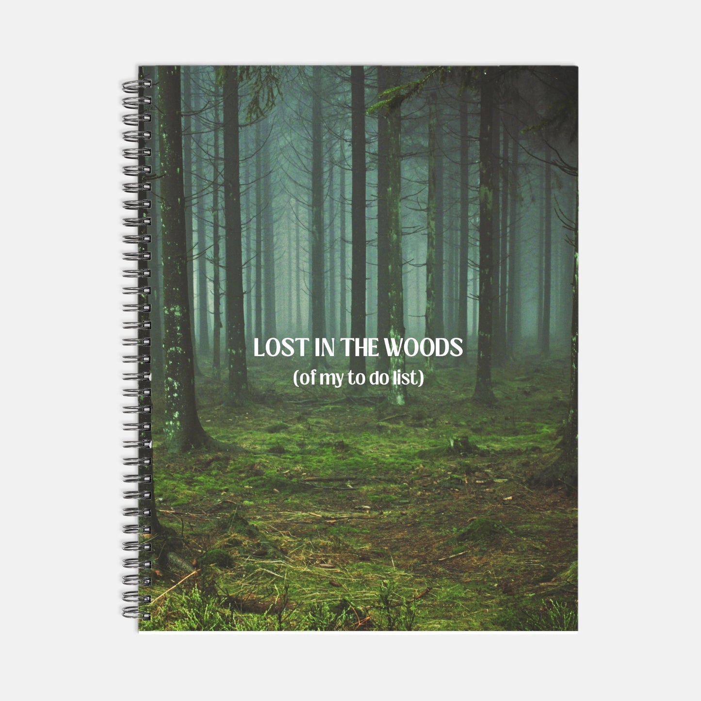 Lost Woods Planner Hardcover Spiral 8.5 x 11