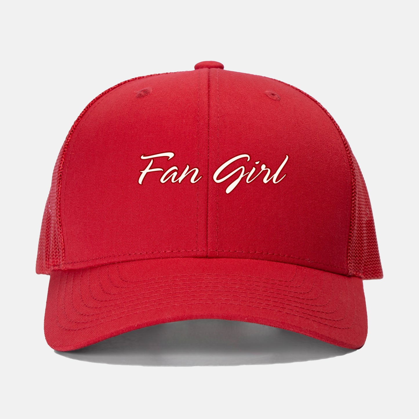 Fan Girl R/C Retro Trucker Hat Yupoong 6606