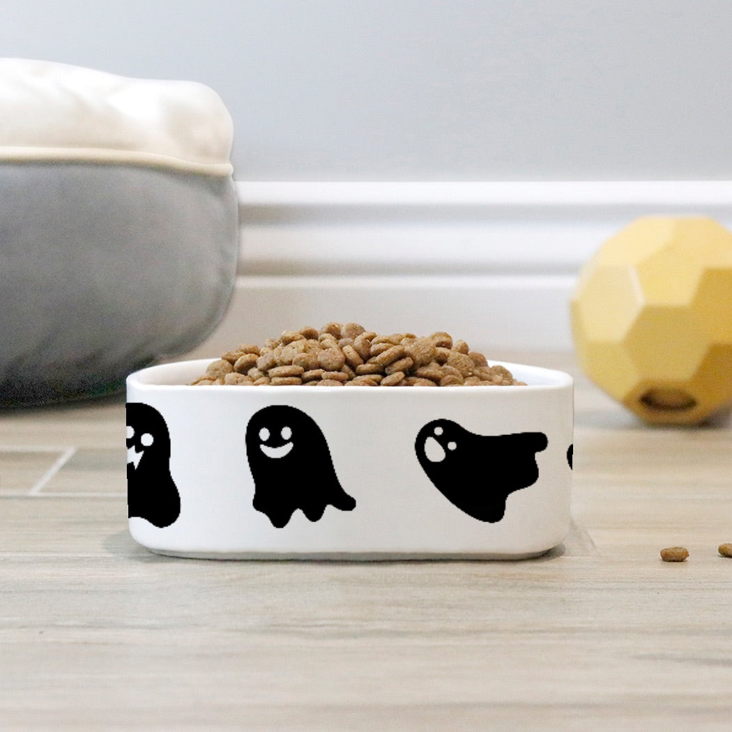 Ghost Pet Bowl Wht