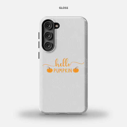 Hello Pumpkin Samsung Galaxy S23 Plus Tough Case