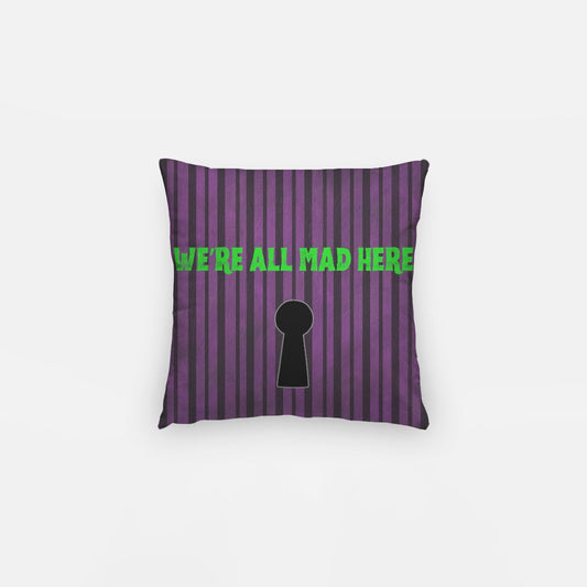 Mad Halloween Artisan Pillow Case 12 Inch